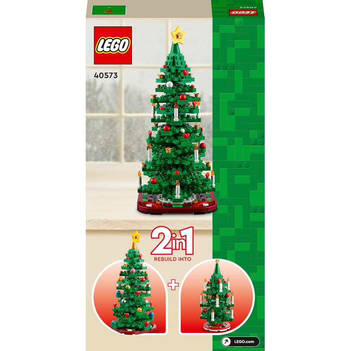 Конструктор LEGO Christmas Tree 40573, 784 деталі, різдвяна тематика