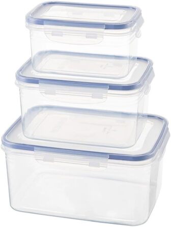 Герметичний контейнер для зберігання продуктів з вбудованим друшляком, SML ідеальний вибір для кухні