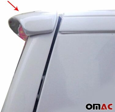 Заднє спойлер OMAC Заднє крило Задня губа сумісна з VW Transporter T4 1990-2003 ABS Paintable