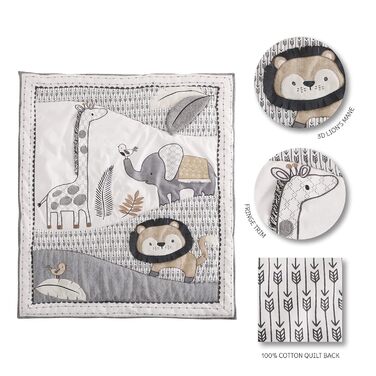 Комплект постільної білизни для дитячого ліжечка Танзанія