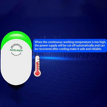 Енергозбереження - Оновіть енергозберігаючий пристрій, побутовий енергозберігаючий блок, простий у використанні, розумний електричний прилад для ринку