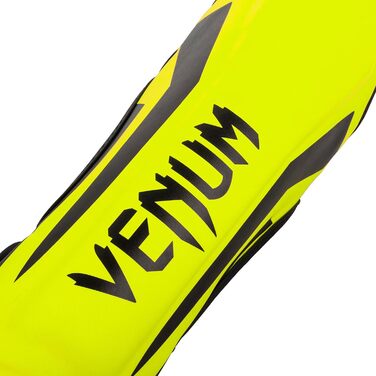 Щитки для гомілок Venum Elite для дітей, унісекс, розмір L, нео-жовті