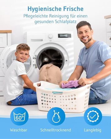 Дитяча подушка 40x60, Регульована по висоті дитяча подушка від 3 років, Екологічно чиста дитяча подушка TILLA - зроблено в ЄС, Зат