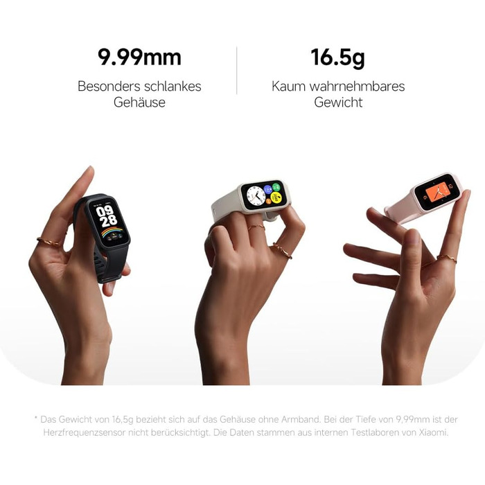 Дюймовий TFT-дисплей, 18 днів автономної роботи, 50 спортивних режимів, датчик SpO, водонепроникність до 5 атм, 9 Active White 1,47-