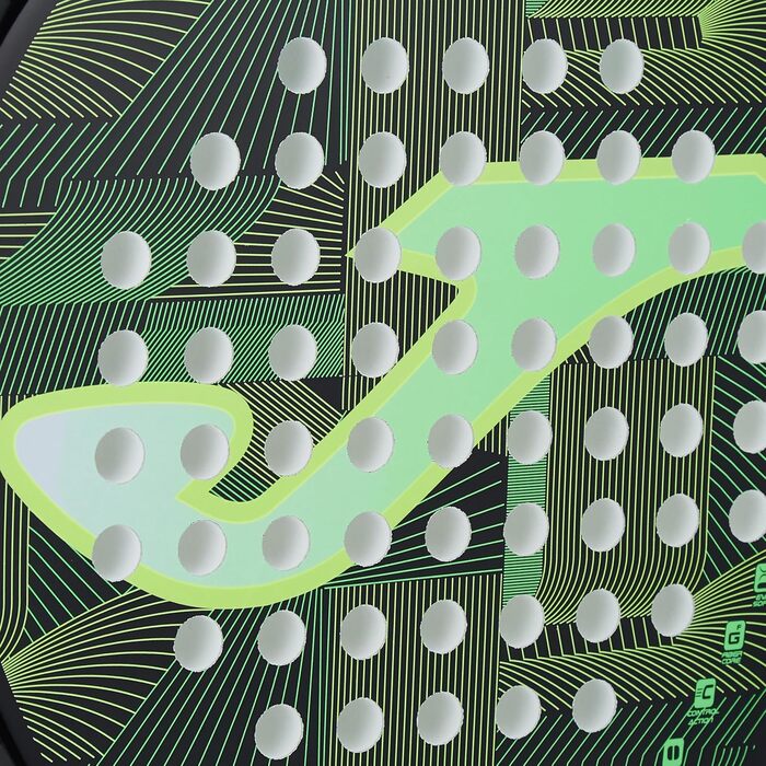 Ракетка для паделя Joma Master – професійна, вуглецеве волокно, зелена, 360–380 г