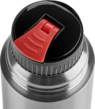 Ізольована пляшка Emsa 509238, Насолоджуйтесь у дорозі, 700 мл, кришка Safe Loc Pro, чорно-антрацитова, для мобільності