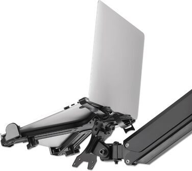 Регульоване кріплення для ноутбука Manhattan 462211 з VESA-сумісністю, чорне