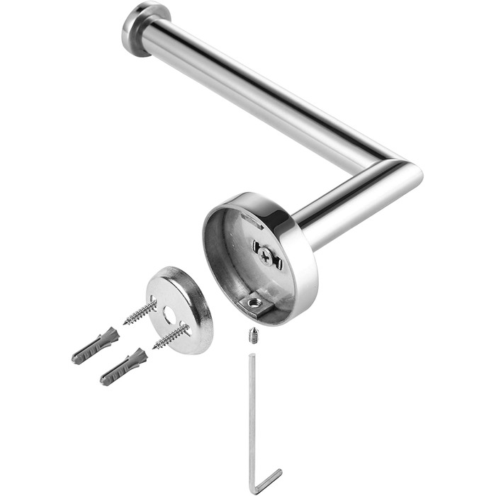 Тримач для рулонів туалетного паперу HITSLAM, тримач для рулонів туалетного паперу з нержавіючої сталі для кухні та ванної кімнати