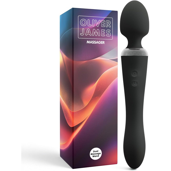 Двосторонній вібратор Oliver James для жінок, 10 режимів вібрації, безшумний, водостійкий, бездротовий