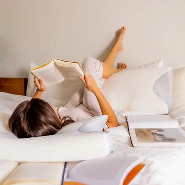 Подушка для шиї DreamSleepz - Ергономічна подушка для зняття болю в шиї та плечах, з піною з ефектом пам&39яті (чорна)