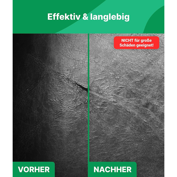 Видалення шкіряних подряпин для тріщин і (опіків) отворів - Набір для ремонту шкіри - Набір для догляду за шкірою для дивана та ав