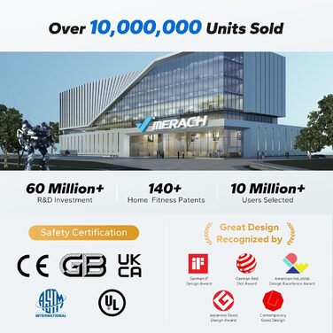 Килимок для ходьби MERACH, бігова доріжка для домашнього використання з автоматичним нахилом 10/12, макс. 159 кг/180 кг, тихий двигун, настільна бігова доріжка для домашнього та офісного використання, бігові доріжки з низьким рівнем шуму, пульт дистанційн