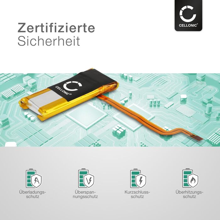 Батарейка для MP3-плеєра, сумісна з Apple iPod 7-го покоління (Classic, кінець 2009 р.) - A1238-16 (3,7 В, 450 мАг) Набір інструментів