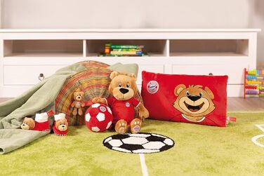 М'яка іграшка NICI FC Bayern Munich Ведмедик Берні 35 см плюшевий ведмедик з ніжного матеріалу, футбольний сувенір для обіймів та ігор, для дітей та дорослих, 49074, чудовий подарунок, коричневий Берні 35см