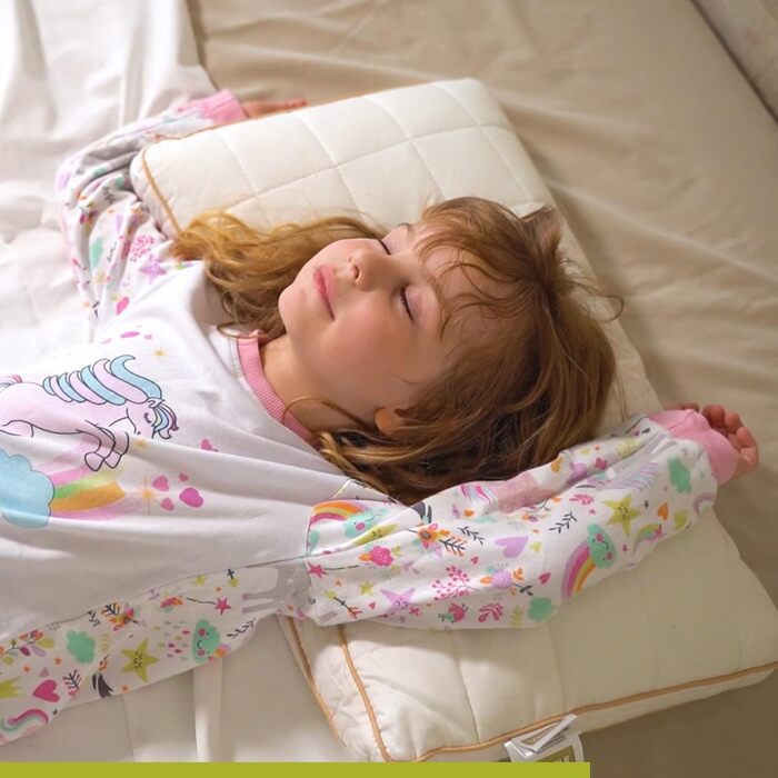 Дитяча подушка Vitapur 40x60 см, комплект з 2 подушок My First Регульована подушка Для всіх положень для сну Можна прати при 60C Знімний наповнювач 2 x 40x60 см
