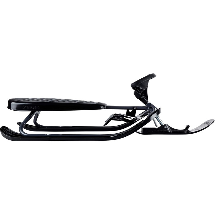 Санки STIGA Snowracer Racing Toboggan Curve Steering Sled для дітей від 7 років, сірі
