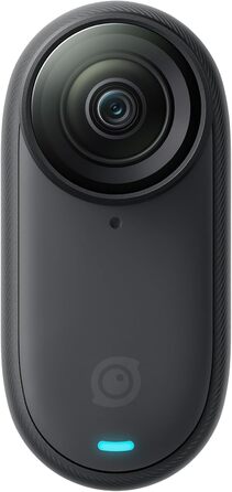 Камера Insta360 GO 3S (одинарна) 128 ГБ - Портативна міні-камера 4K, POV без рук, кріплення будь-де, стабілізація, батарея 140 хвилин, водонепроникність 10 метрів, редагування AI, чорний