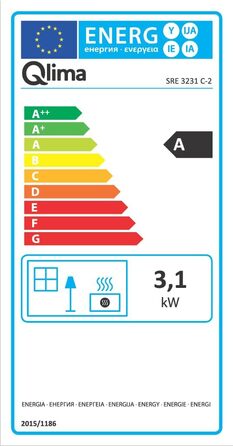 Електронна лазерна піч Qlima Petroleum Oven SRE 3231 C2 з монітором CO2 потужністю 3,1 кВт