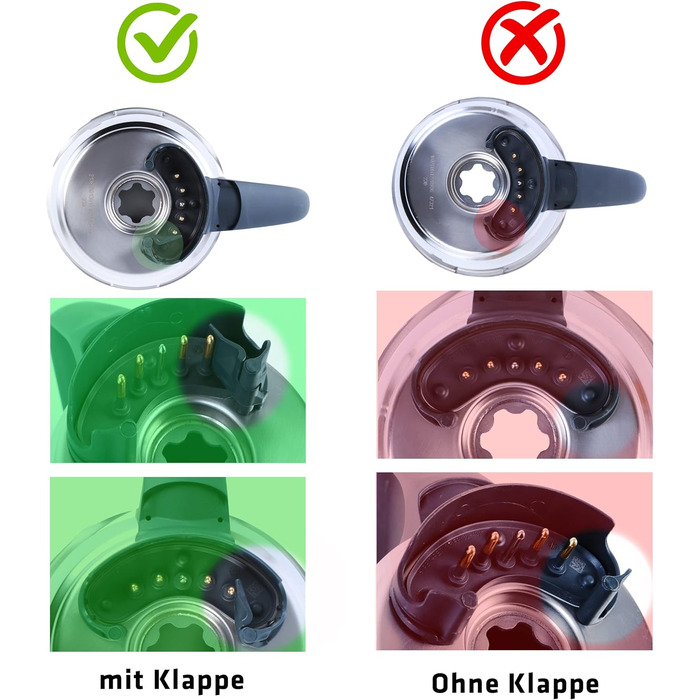 Оригінальна міксерна чаша для Vorwerk Thermomix TM5 і Bimby TM5 - оригінальна запчастина - Каструля TM 5 - Можна мити в посудомийній машині