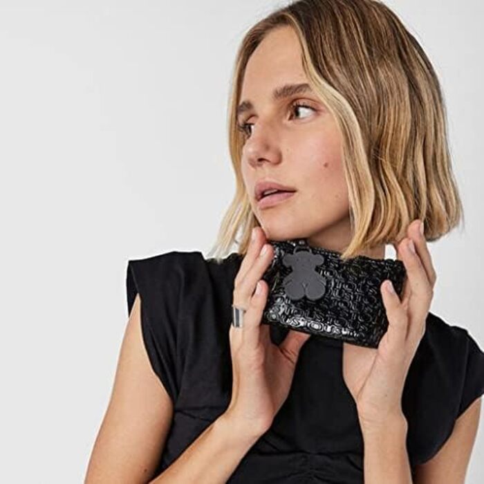 Косметичка Tous NECESER 13x8x1 см (ШxВxГ) Чорна