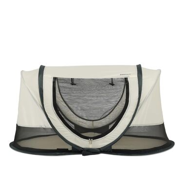 Кемпінгове ліжко Deryan Scott Дитячий намет Захист від ультрафіолету 50 Ліжко для малюків Кремове