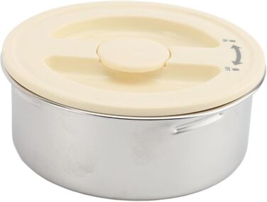 Ізольований ланч-бокс з нержавіючої сталі 304, двошарова вакуумна ізоляція, постачається з ложкою та паличками для їжі, портативний контейнер для їжі, підходить для офісів та шкіл.