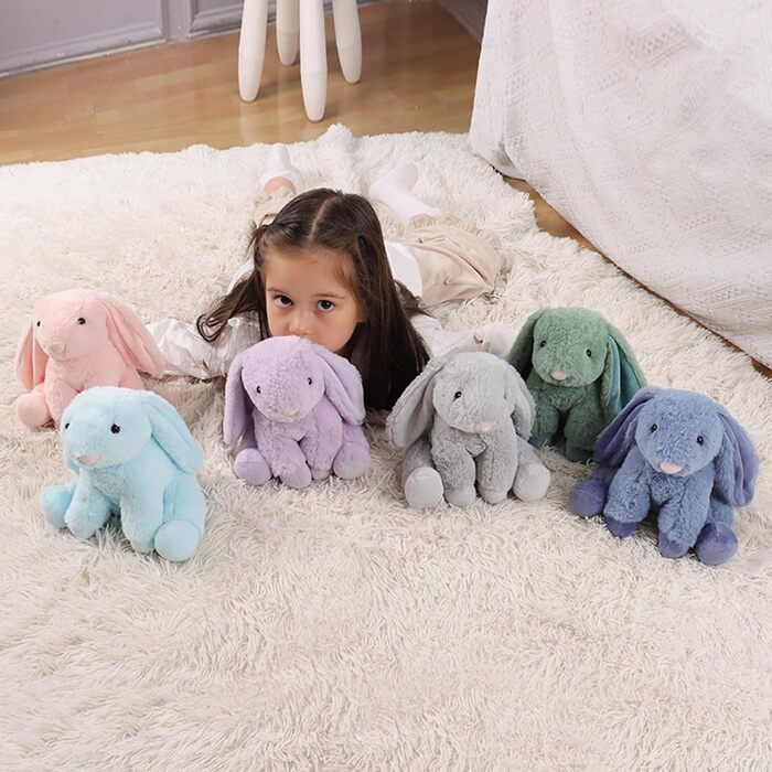 Плюшева іграшка Apricot Lamb, світло-рожевий кролик, 20 см