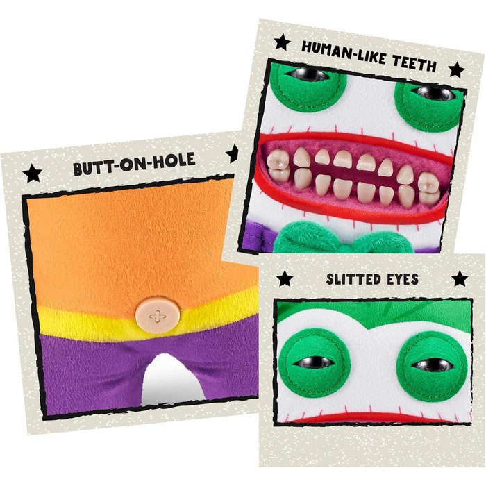 Плюшева іграшка FUGGLER x DC, Джокер, 23 см