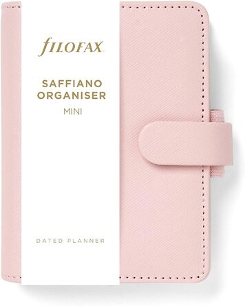 Органайзер для Filofax Mini Saffiano - рум'яна