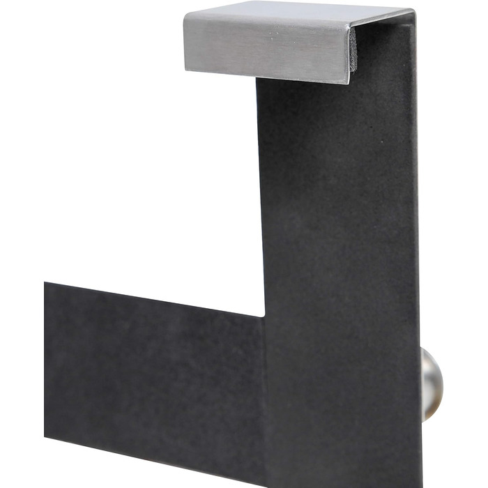 Вішалка для одягу axentia дверна з 6 гачками, вішалка для дверей без свердління, дверний гачок для кухні, ванної кімнати, вітальні