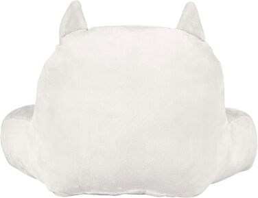 Ергономічна подушка для читання Kawaii кремового кольору, Чарівний дизайн, Оптимальний комфорт для відпочинку та дозвілля, Розмір 60 x 35 см, Колір кремовий, 0331