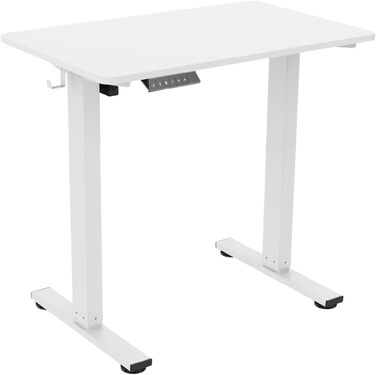 Стіл з регульованою висотою Електричний стіл з можливістю сидіти/стояти, ергономічний та регульований, ідеально підходить для домашнього офісу та робочого місця З пам&39яттю положення Висота 73118 см
