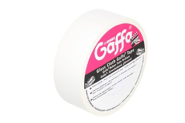 Клейка стрічка Gaffa 50 мм x 50 м біла, 5807W AT 202