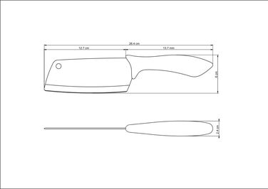 Ніж сокира TRAMONTINA AFFILATA, 127 мм (6410522)