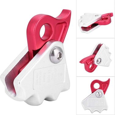 Спускний пристрій Climbing Stopper 15 KN з автоматичним гальмуванням, гальмо для мотузки, альпіністське спорядження для мотузки діаметром 9-12 мм