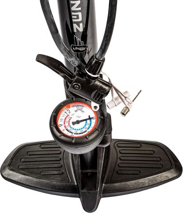 Велосипедний насос Zndapp, підходить для всіх клапанів, велосипедний насос, автомобільний клапан, клапан Presta, французький клапан, підлоговий насос, клапан Schrader, AV, DV, FV, кульовий насос