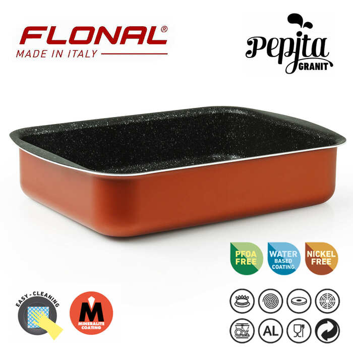 Форма для випічки Flonal Pepita Granit 25х18 см (PGFLS2550)