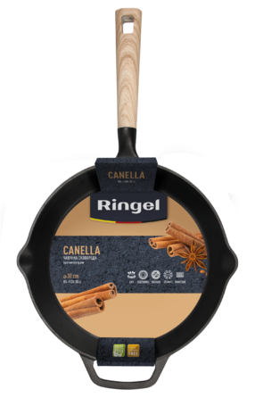 Сковорода чавунна 30 см Canella Ringel