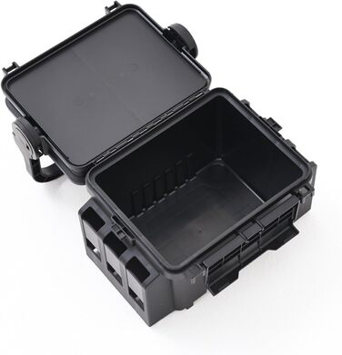 Чорний - Коробка для приманок, рибальська коробка для воблерів та м&39яких пластикових приманок, коробка для приманок, рибальський кейс, 7055 31.3x23.3x22.2