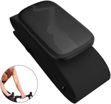 Пульсометр HS500 зі світлодіодним нагадуванням, водонепроникний IP67, сумісний з ANT для їзди на велосипеді, бігу та фітнес-тренувань, тривалий час роботи від батареї до 800 годин