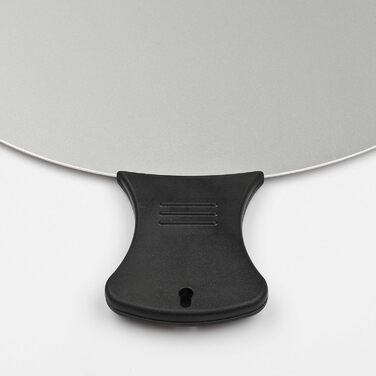 Піца для екстер'єру, піч для піци, 1200 Вт, 400C, кам'яна вогнетривка (діаметр 31 см), таймер 5', кулінарна книга в комплекті, чорна, 31,6 x 31,6 x 25 см, 3 Ferrari G10006