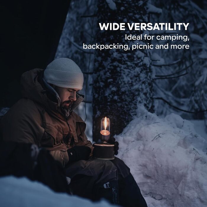 Газовий ліхтар для кемпінгу Fire-Maple, скляний, сталевий, алюмінієвий, пропановий або ізобутановий, регульована яскравість, кемпінговий ліхтар, не потрібен пальто, туристичне спорядження, необхідне для надзвичайних ситуацій, помаранчевий