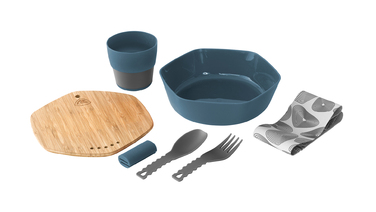 Набір туристичного посуду Robens Leaf Meal Kit Ocean Blue (690277)