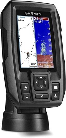 Датчик Garmin Chirp-fishfinder Striker 4, з двопроменем і GPS, чорний, OneSize, 0753759147020
