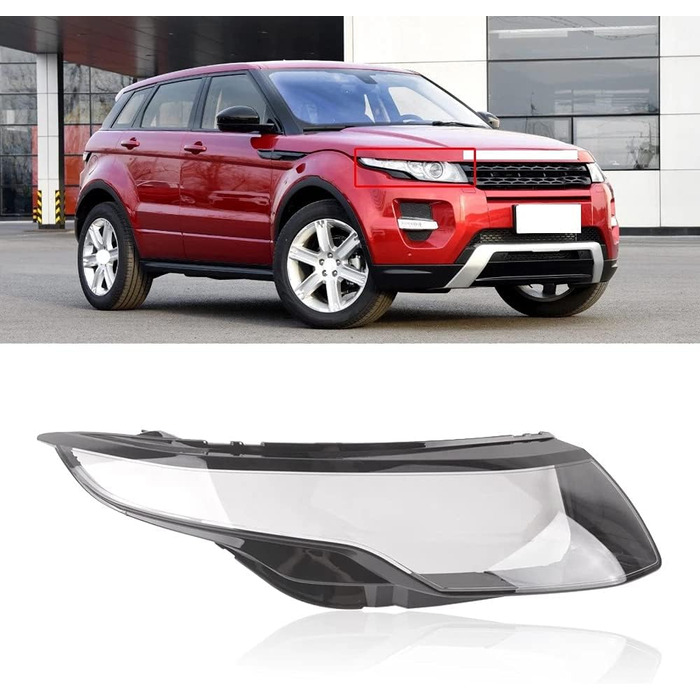 Заміна кришки переднього ліхтаря Greethga на Evoque 2012-2015