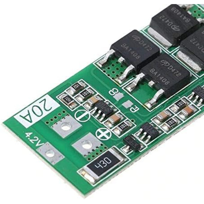 Літієва батарея захист ради BMS баланс версія, 5 шт., 2S 20A 7.4V 8.4V 18650