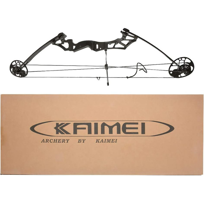 Набір складеного лука для стрільби з лука – мисливський регульований лук 19,5–30 дюймів, до 260 fps, з аксесуарами для дорослих, тренувань та стрільби на відкритому повітрі