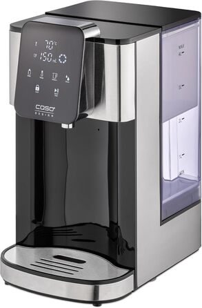 Турбодиспенсер гарячої води, гаряча вода за кілька секунд (40-100C), 2600 Вт, дуже великий 4-літровий резервуар для води, кнопка прямого вибору дитячого харчування (37C), енергозберігаючий одинарний, 1660 -