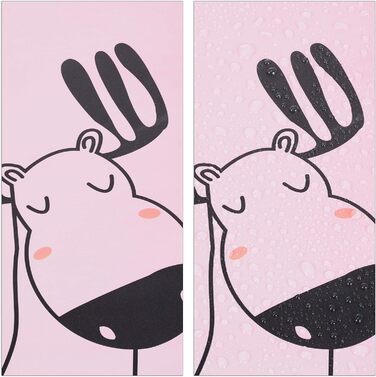 Полиць, стелаж, дитяча кімната, дівчатка, кумедні мотиви, пластик, шафа з дверцятами зроби сам, HBT 145x110x37.5 см, рожевий, 9