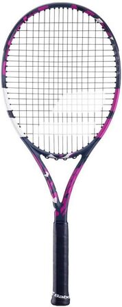 Тенісна ракетка Babolat Boost Aero зі струнами рожевого кольору для дорослих, французький бренд, рожевий